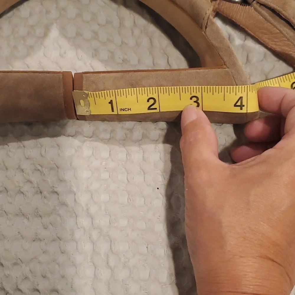 Madewell The Irene Suede Open Toe Mule Sandal Size 8 (#21)